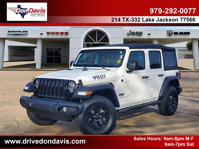 2022 Jeep Wrangler Unlimited Willys